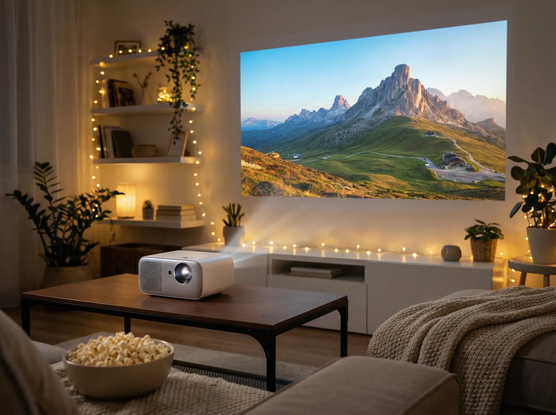 Portable Mini Projector — Cinema Night, Anywhere You Are